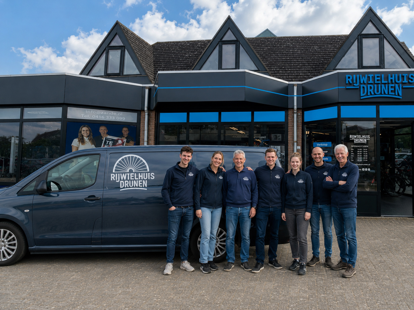 Het team van Rijwielhuis Drunen